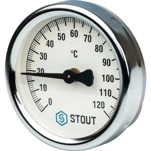 Термометр накладной STOUT корпус Dn 63 мм ( SIM-0004-630015)